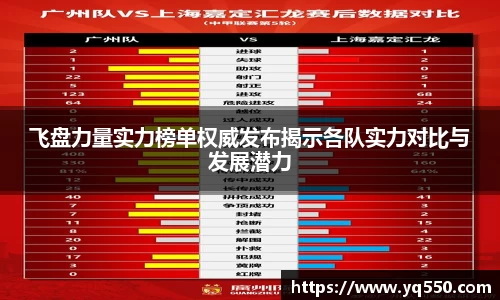 飞盘力量实力榜单权威发布揭示各队实力对比与发展潜力